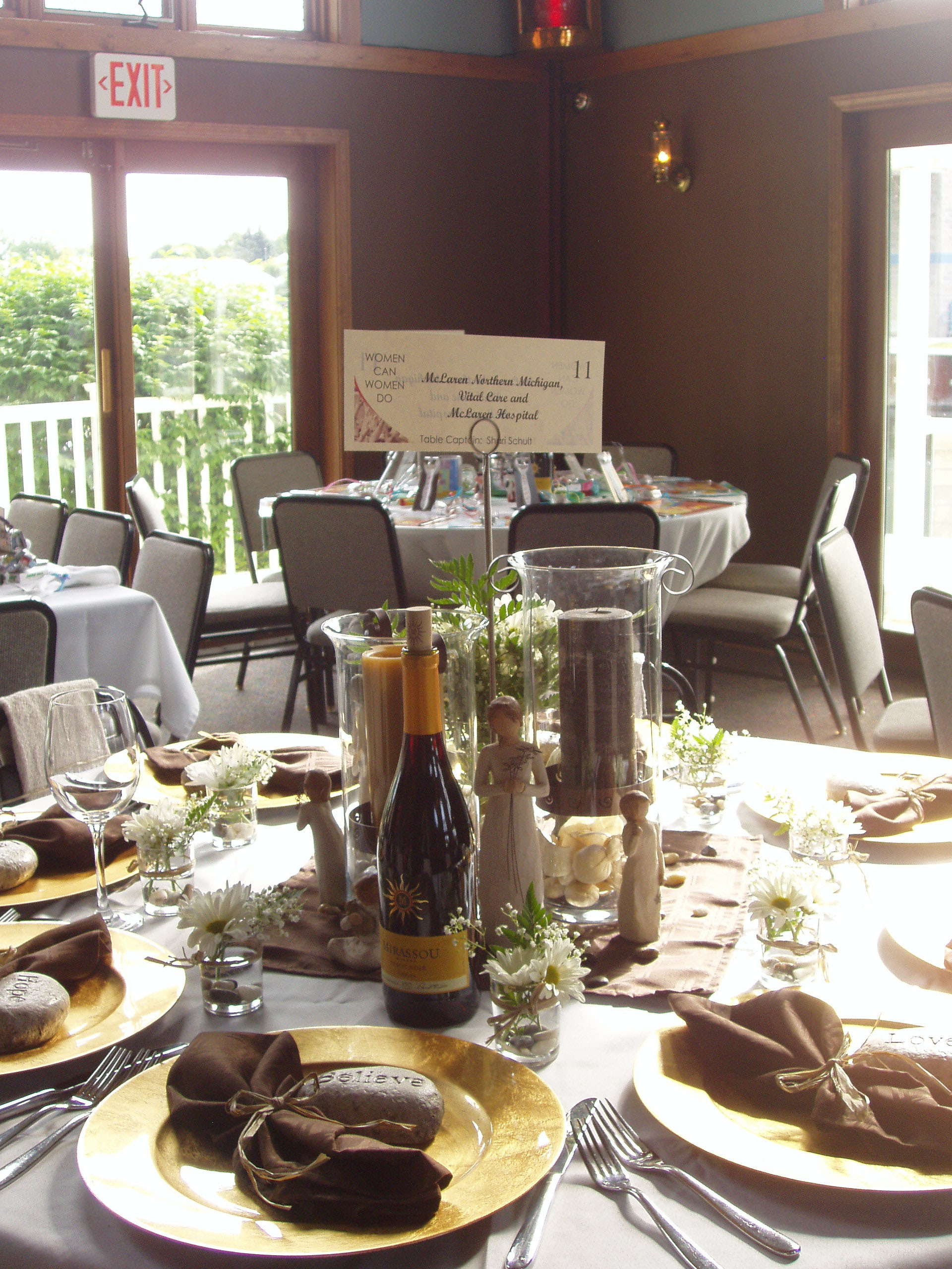 McLaren Northern Michigan table design
