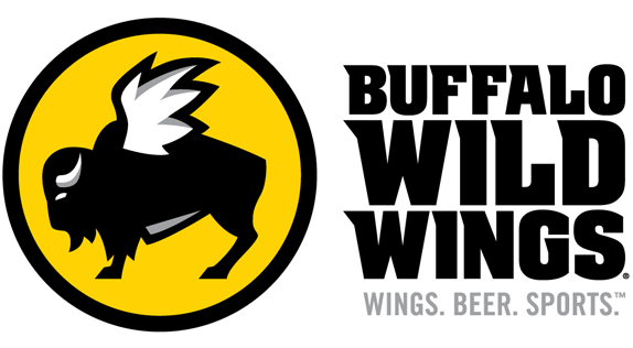buffalo wild wings logo detail