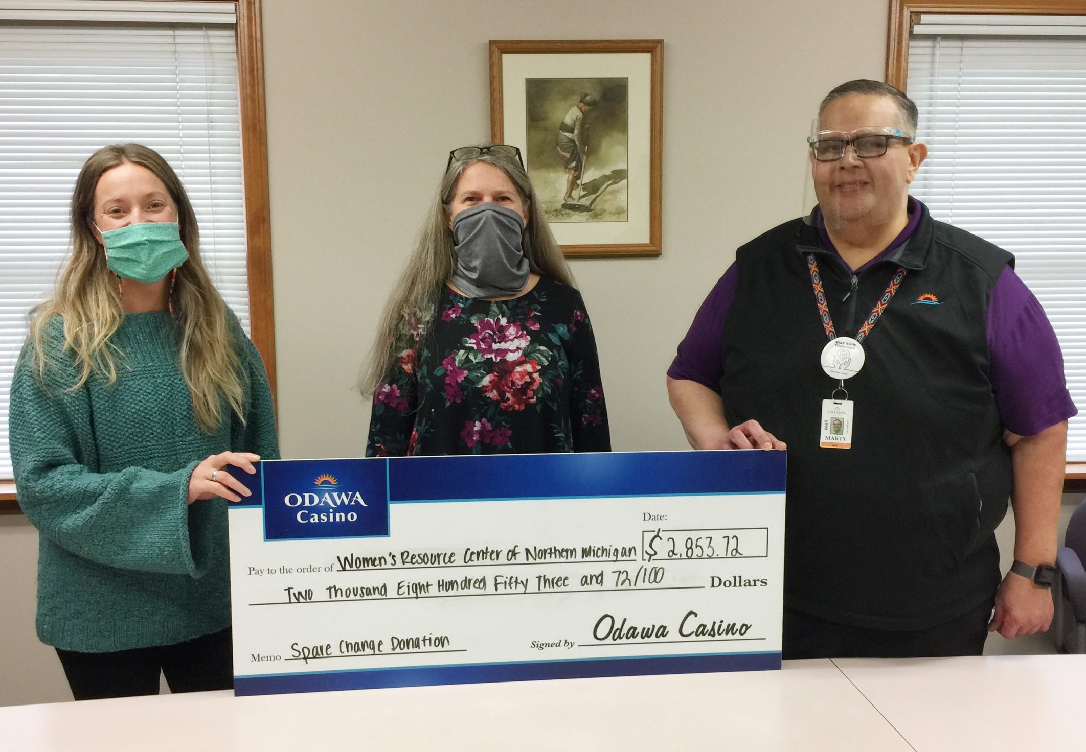 Odawa Casino donation
